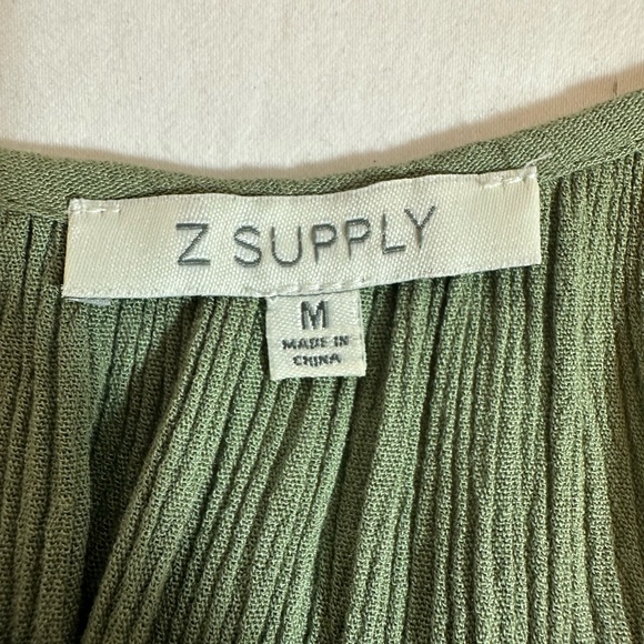 Z-Supply Maxi Dress Green Moss Size M - Picture 9 of 15